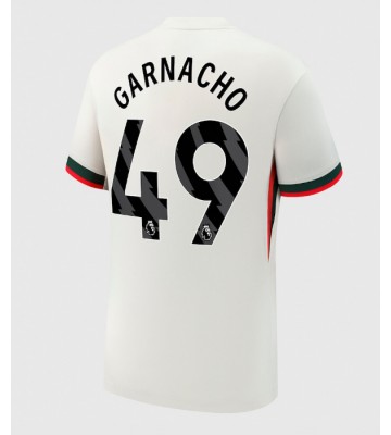 Chelsea Alejandro Garnacho #49 Bortatröja 2025-26 Kortärmad
